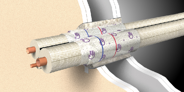 タフロック耐火シート冷媒管用