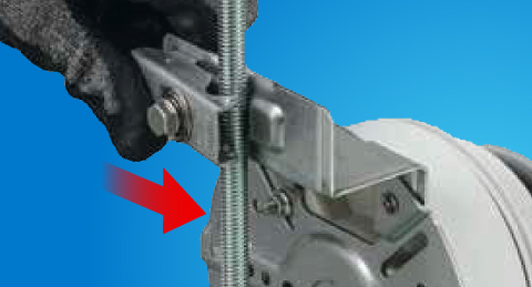 吊りボルト用(垂直方向)